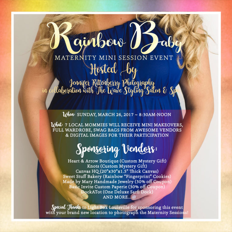 Rainbow Baby, Maternity Session, Kentucky, Newborn Photographer, Light Box Louisville