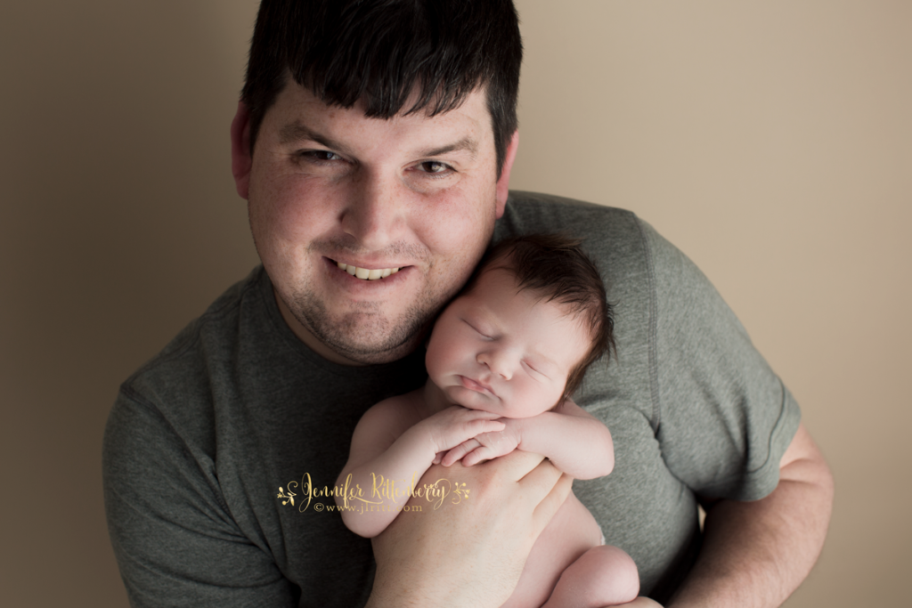 newborn boy, parent posing, family of 3, adoption, foster to adoption, newborn session, newborn photography, dad posing with newborn boy